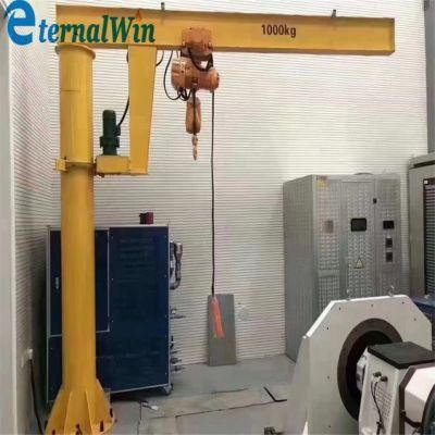 Portable 360 Degree Rotating Cantilever Jib Crane for Workshop