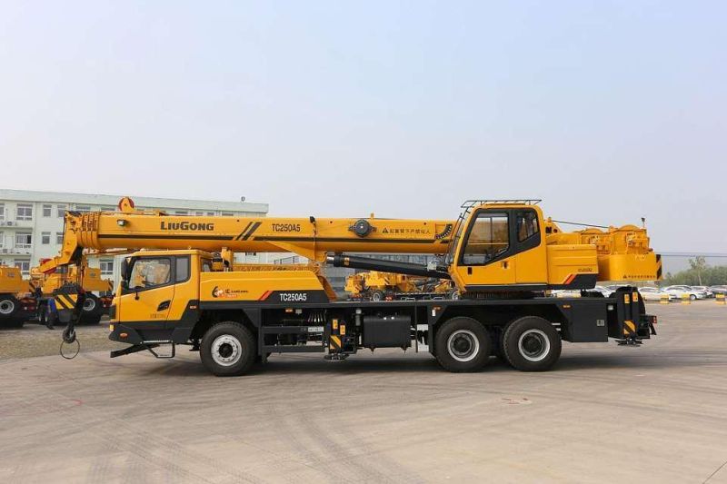 Liugong Tc250A5 25 Ton Truck Crane with 5 Section Boom