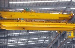 Electric Double Beam Travelling Overhead Crane for Warehouse
