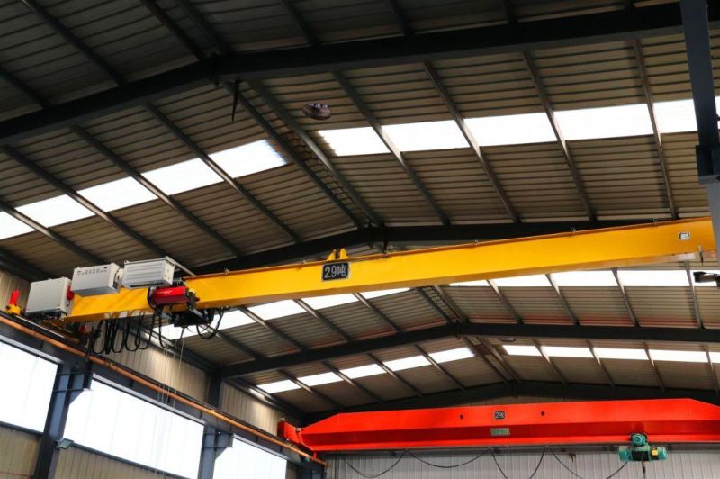 Euro-Style Double Girder Suspension Overhead Lifting Bridge Crane for Workshop