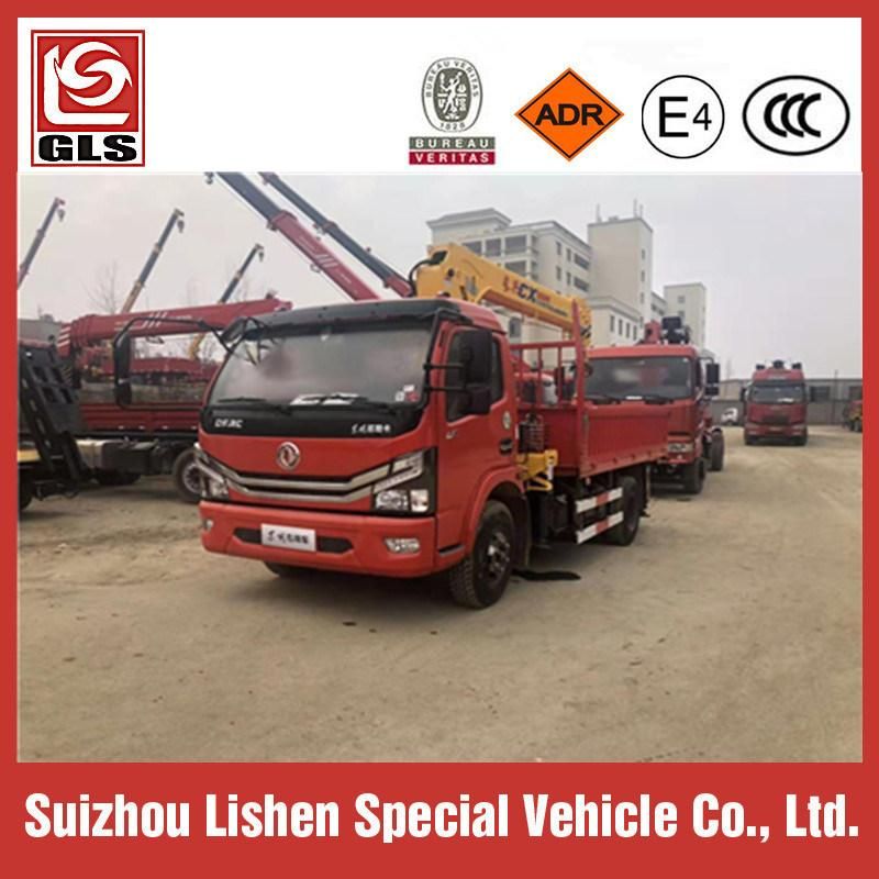 Telescopic Boom Truck Crane 4ton Truck Mounted Crane, 4 Ton Truck with Crane