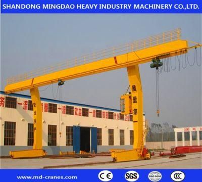 Trolley L Type Single Girder Gantry Crane Portal Type Crane with Cabin