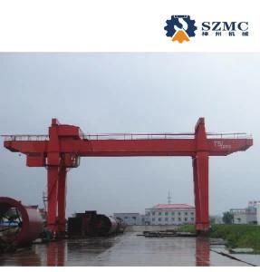 Mg Trolley Hoist Double Girder Gantry Crane with Good Quality 75/20t