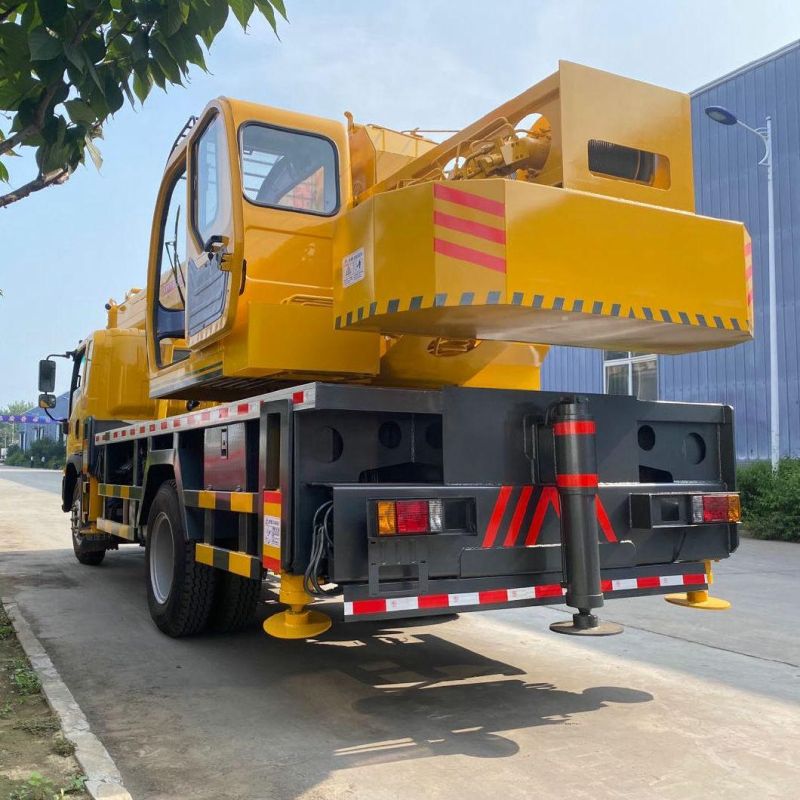 Portable Workshop Electric Diesel 16 Tons Hydraulic Truck Crane