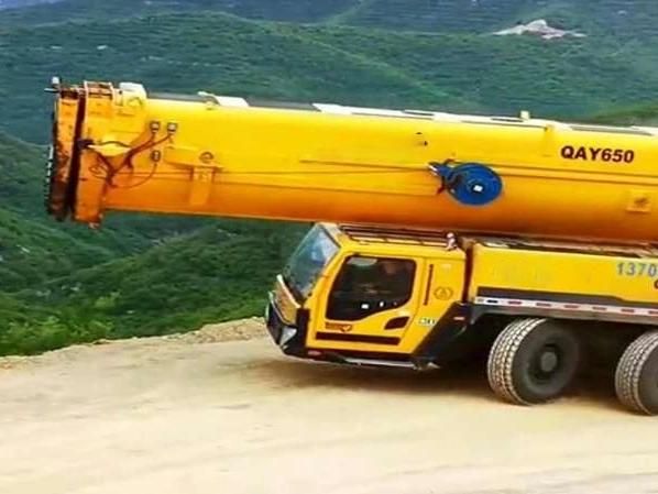 Original 55 Ton Qay55 All Terrain Crane Machine