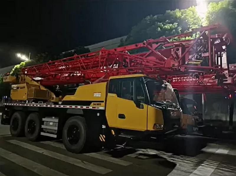 Sac600e 50 Ton 60 Ton All Terrain Mobile Truck Crane