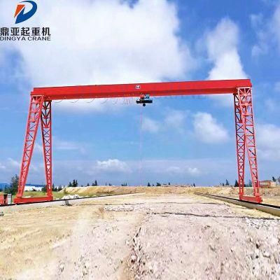 Dy High Quality 5ton 5m Electric Single Girder Gantry Crane Price
