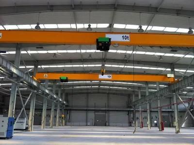 3.2 -63ton Warehouse Specialized Double Girder Crane with Electric Chain Hoist