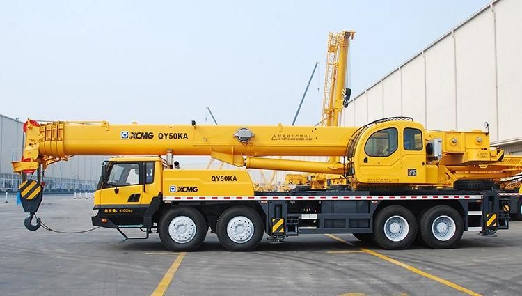 XCMG Construction Equipment Qy50ka 50 Ton China Brand New Telescopic Mobile Truck Crane Price List