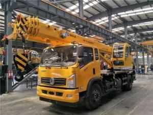 Dongfeng Chassis Euro 5 Emission Standard 10 Ton Capacity Truck Crane