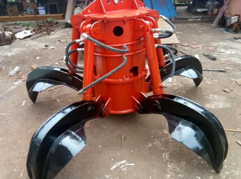 Qz Model Bulk Materials Grab Bucket Double Girder Overhead Crane