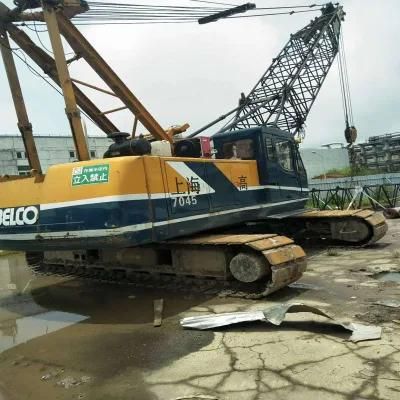 Used/Secondhand Kobelco 7045 45t Crane with High Quality in Low Price From Shanghai China Supplier