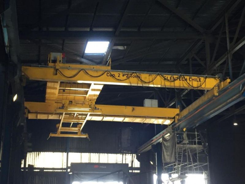 16ton Single Beam Overhead Crane with Electric Hoist