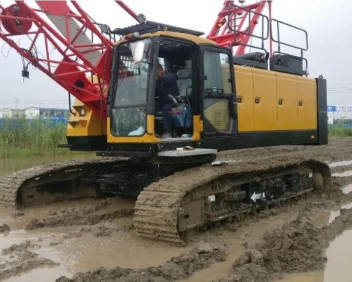 High Performance 45 Ton Hydraulic Large Crawler Crane Zcc450A