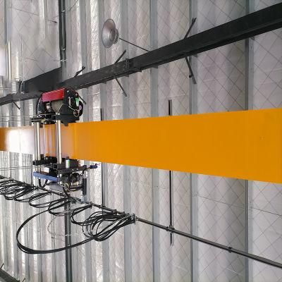 Dy Workshop Hoist Double Beam 30ton Overhead Bridge Crane