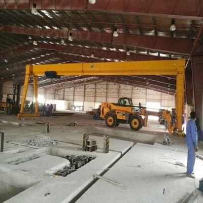 20 Ton Single Girder Electric Gantry Crane with Hoist