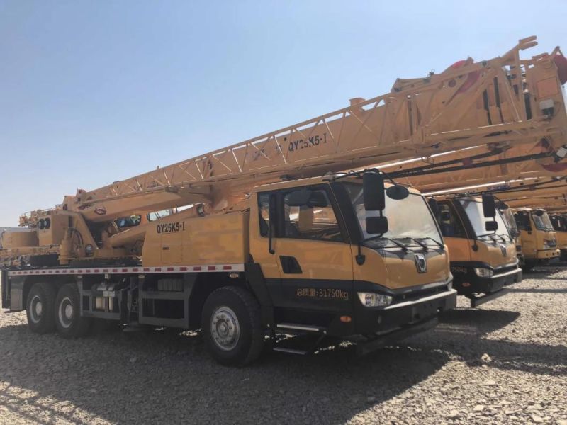 Lifting Machine 25t Hydraulic Truck Crane Qy25K5-I with Pilot Control