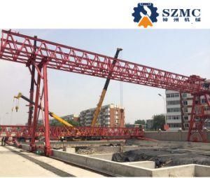Carry All Kinds of Pieces and Bulk Materials Mghe Electric Double Beam Double Door Girder Hoist Crane