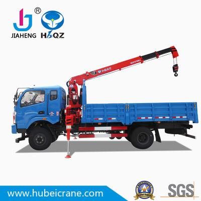 Crane manufacturer Truck Lifting 4 Ton Telescopic Truck Mounted Crane