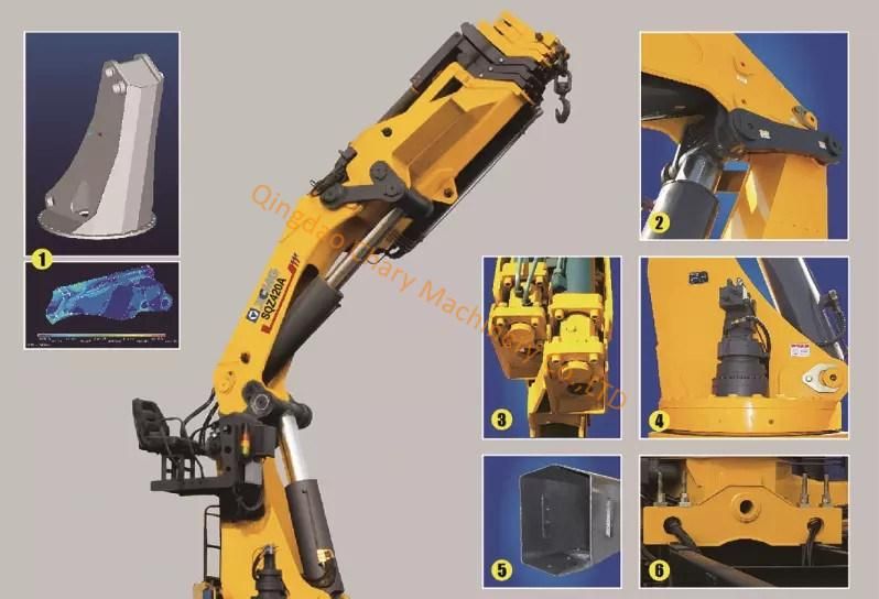 2 Ton Sq2zk1 Truck Mounted Crane