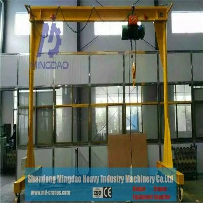 Industrial 2ton Mobile Mini Gantry Crane