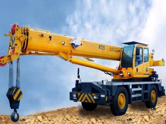 35 Ton Rough Terrain Crane with Two-Axle Loading Chassis Rt35
