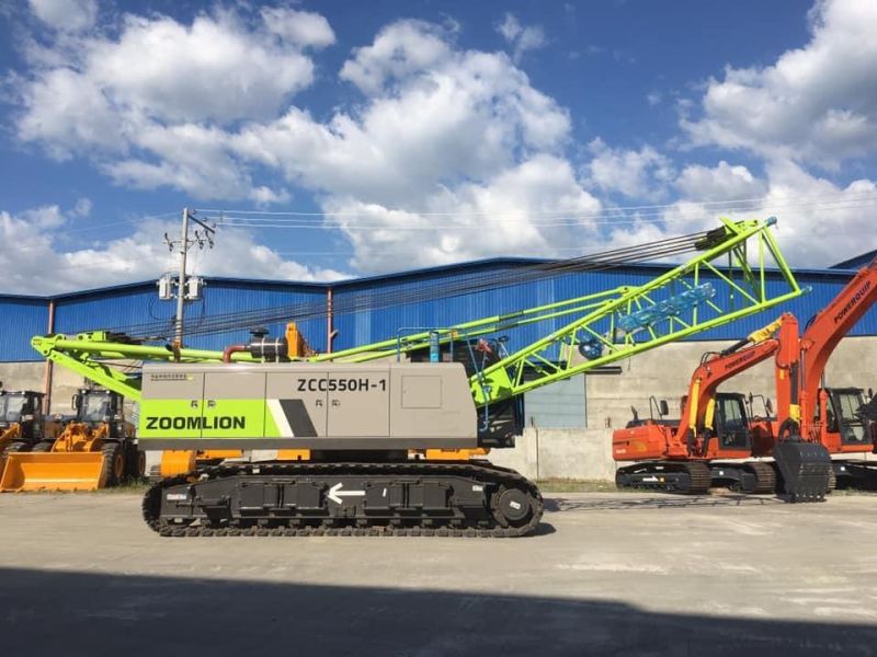 Zoomlion Zcc550h-1 55 Ton Hydraylic Crawler Crane