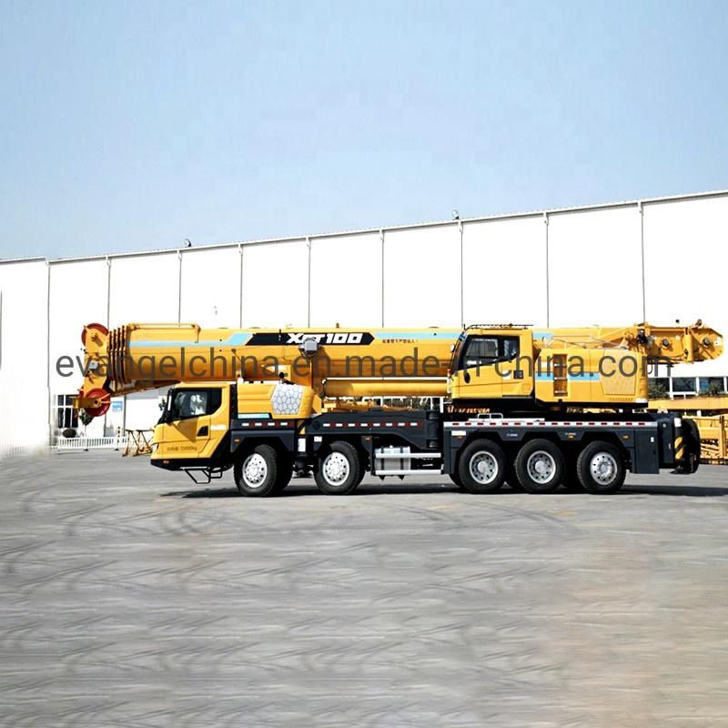 Xct100 Mobile Telescopic Boom Truck Crane 100 Ton Lifting Capacity