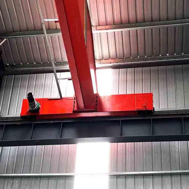 Electric Motor 8t End Beam Travelling Overhead Crane End Carriage