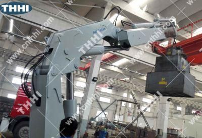 100t Knuckle Arm Marine Crane with Ahc System