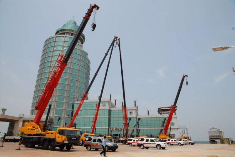 S Anyi 40 Ton Mobile Truck Crane Hydraulic Cranes with 61m Lifting Height in Stock Stc400t