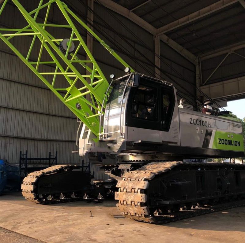 China Lifting Machinery Zoomlion Zcc1500V 150 Tons Hydrralic Crawler Crane for Sale