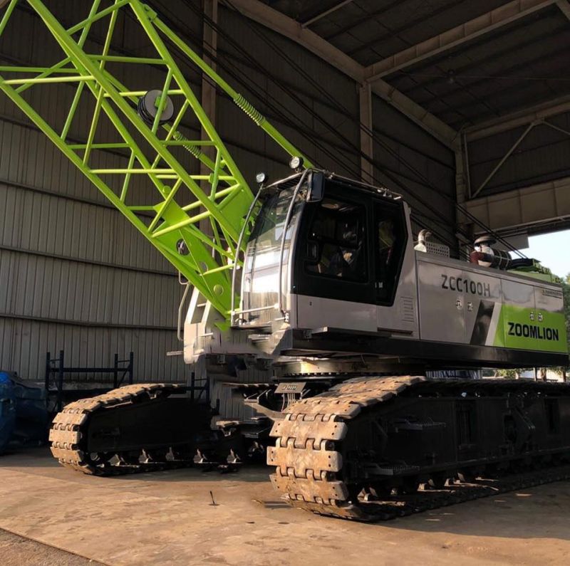 China Lifting Machinery Zoomlion Zcc1500V 150 Tons Hydrralic Crawler Crane for Sale