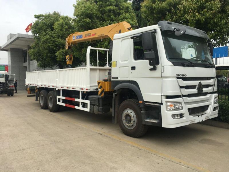 Sinotruk HOWO 6X4 10t Folding Folded Telescopic Equipment Mounted Crane Truck