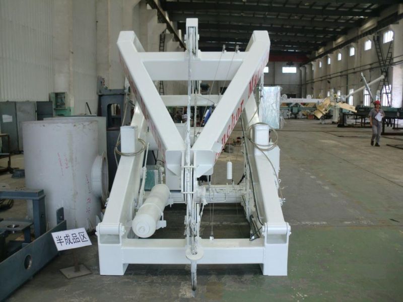 30kn A-Frame Type Launching Life Boat Davit