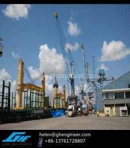 Rubber Tyred Port Crane with Lattice Boom