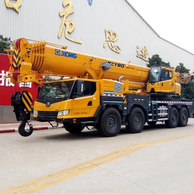 XCMG Rough Terrain Crane Xct80 80ton Auto Crane Hot Sale