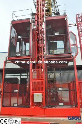 CE &amp; GOST Approved Sc200/200 Construction Hoist for Storey Floors/Factory/High Rise/Bridge/Tower /Chimney
