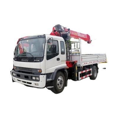 Good Quality Isuzu Ftr 4X2 Type Euro 5 Tower Sany Crane Truck for Sale