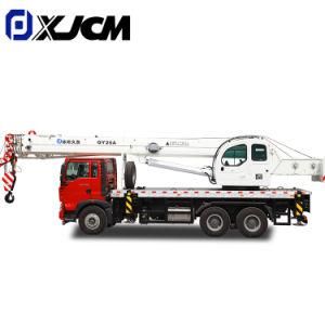25ton Hydraulic Fuel Consumption Truck Mobile Crawler Crane