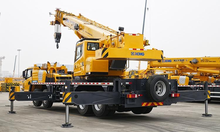 XCMG New 50ton Truck Crane Xct50_M with High Temperature High Dust Resistance Mobile Crane for The Middle East and African