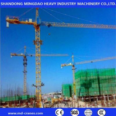 Mingdao Crane Brand Topkit / Topless / Flat Top Qtz Tower Crane