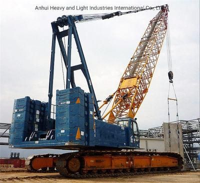 Cheap Price 150ton Hydraulic Mobile Crawler Crane Scc1500A-1