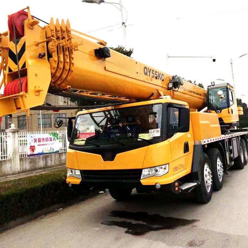 Professional Brand 55 Ton Truck Crane Qy55kc-I with 44.5m on Sale in Canada