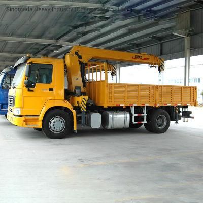 Chengli Mobile Truck Mounted Crane Sps8000 3.2 Ton Mini Crane