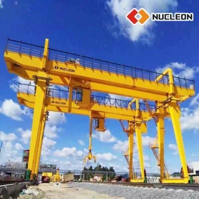 Nucleon 5 - 100 Ton Industrial Rail Mounted Double Girder Gantry Crane