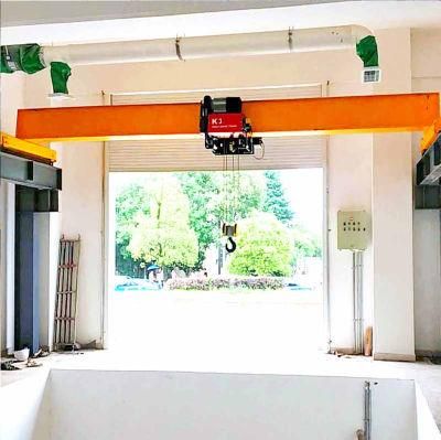 Chinese Supplier Lh 5ton-19.5m Single Girder Bridge Crane for Workshop