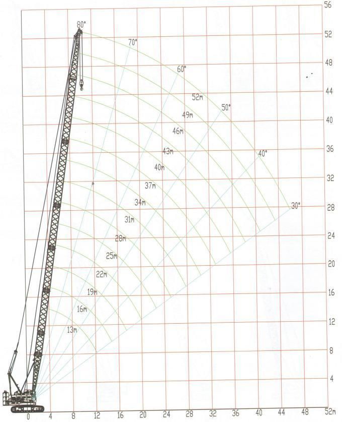 Best Price Product 55 Ton Telescope Boom Crawler Crane Price Xgc55