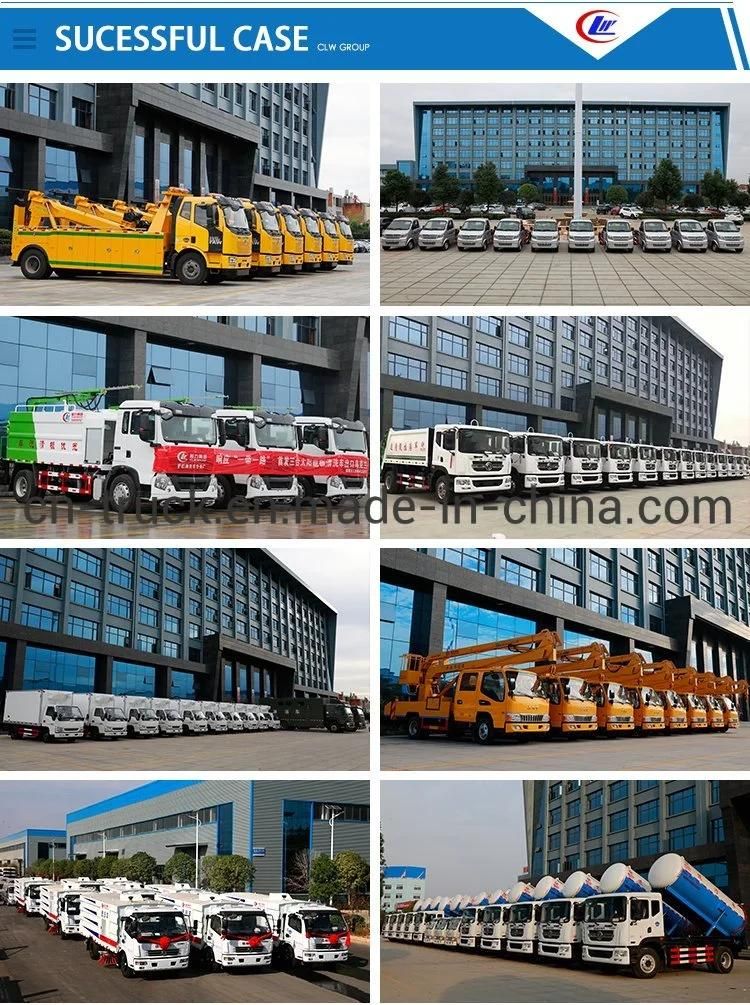 China New Dongfeng 5yon 6yon 8ton Knuckle Crane Dump Drop Side Truck with Boom