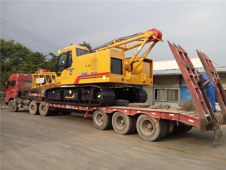 New 55ton Hydraulic Mobile Crawler Crane Price